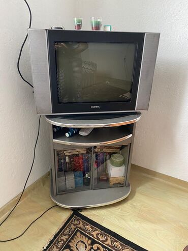 телевизор konka цена: Продается телевизор состояние рабочее в комплекте идет новый ресивер