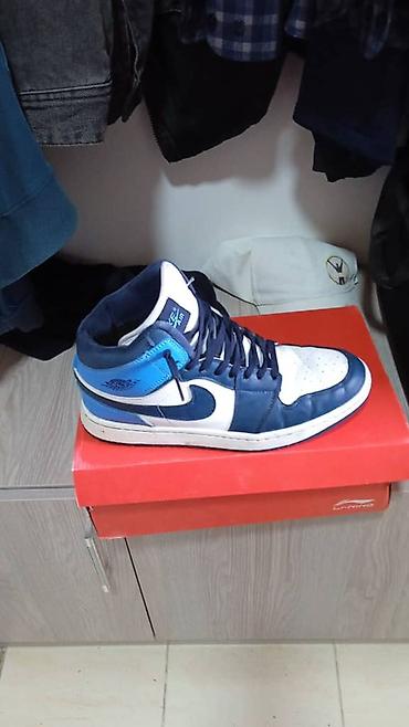 зальники б у: Мужские кроссовки, 43, Nike, Б/у, цвет - Синий — 4