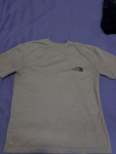 qaqa stil: The North Face qısaqollu T‑shirt - Rəng: açıq bej/boz ton - Ön tərəf — 2