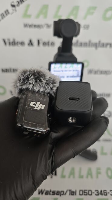 Videokameralar: DJI Osmo Pocket 3 Creator Combo portativ kamera və stabilizator seti — 7