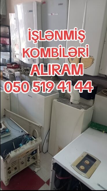 xarab kondisioner alıram: İşlənmiş Kombi Baymak 24 kVt, Ünvandan götürmə