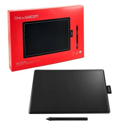 Masaüstü kompüterlər və iş stansiyaları: 🎨 Wacom One by Wacom – Medium (CTL-672) Rəqəmsal yaradıcılığa peşəkar