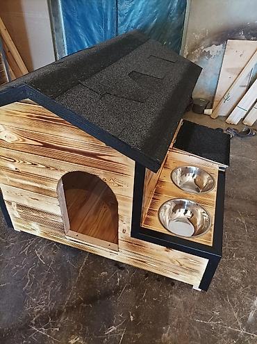 Зоотовары: Домик для маленьких и средних собак. будка для собак в наличии и на — 12