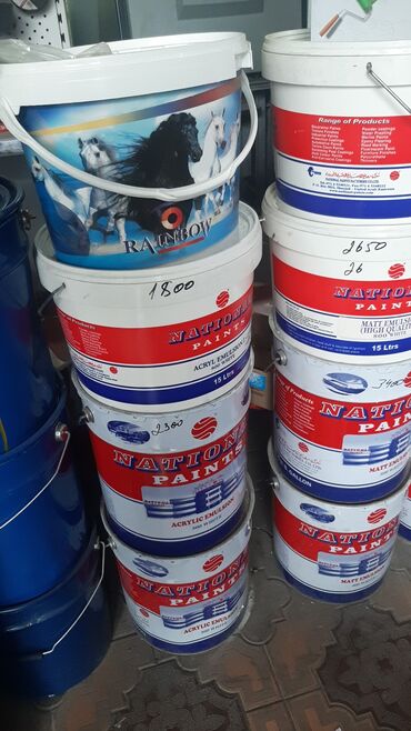 Алкидная эмаль: Краски эмали national paintsнационал пайтс оптом и розницу — 12