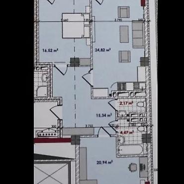 Продажа квартир: 3 комнаты, 94 м², Асанбай мкр Элитка, 7 этаж, ПСО (под самоотделку) — 2