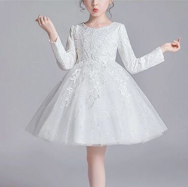 Танцевальные платья: Бальное платье, цвет - Белый, В наличии