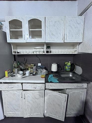 Кухонный гарнитур, Б/у, цвет - Белый, ДСП, Самовывоз, Бесплатная доставка, Платная доставка