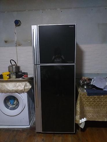 panel kamera: İşlənmiş 2 qapılı Toshiba Soyuducu Satılır, rəng - Qara — 4