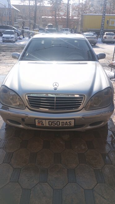 катушка 1 8: Mercedes-Benz S-Class: 2001 г., 5.8 л, Автомат, Бензин, Седан