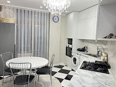 Продажа квартир: 2 комнаты, 72 м², Асанбай мкр Элитка, 3 этаж, Дизайнерский ремонт — 12