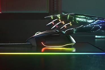Аксессуары для ПК: Məhsul: RGB işıqlanmalı tam ölçülü oyun klaviaturası (rəqəm bloku və — 6