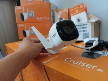 камеры видеонаблюдения бишкек онлайн: Wi-Fi ip камера уличная TP-Link 3мегапикселя Камера с сигнализацией и