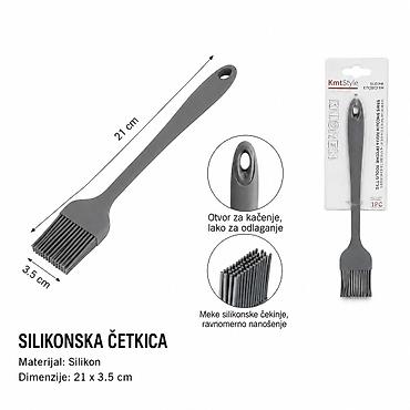 KMT Mali silikonski zamah 2406510 Silikonska kuhinjska četkica