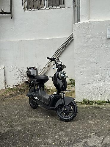 Elektrikli samokatlar: Ideal veziyyetdedir Tam zaretkaya 60-70 km gedir Tam zaretkani 5 saata — 1