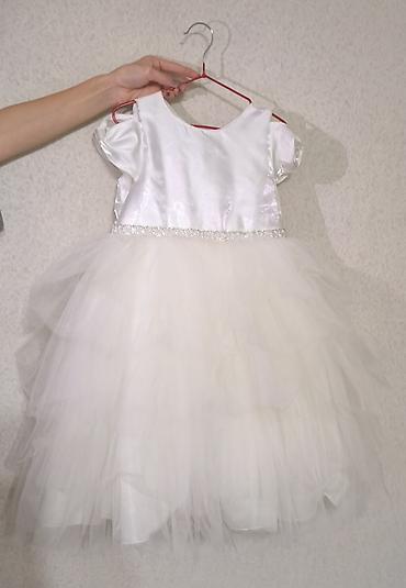 кийим ош: Продаю красивое платье двойка. Цвет айвори. На возраст 4-6 лет — 2