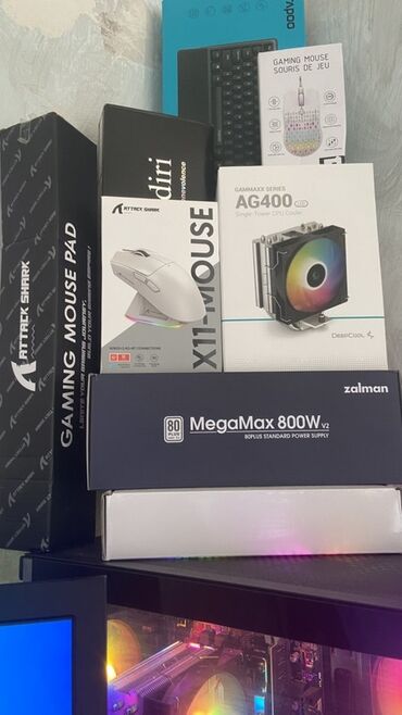 Masaüstü kompüterlər və iş stansiyaları: Oyun üçün tam masaüstü setup paramtrleri i5 13400f (16 CPUs) 16gb ram — 13