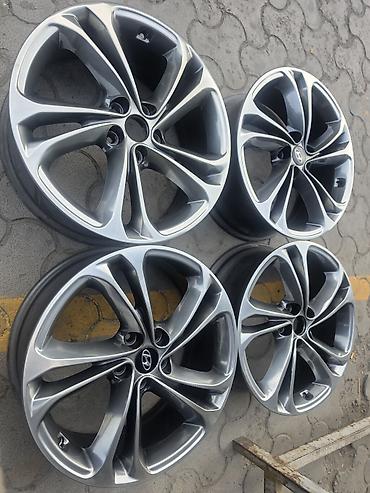 диски 18 5 114 3: Комплект оригинальных легкосплавных дисков Hyundai, 4 шт. - Диаметр — 1
