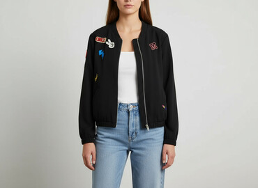 miho's ubrania: Mohito, Women`s bomber jacket, size 2XS