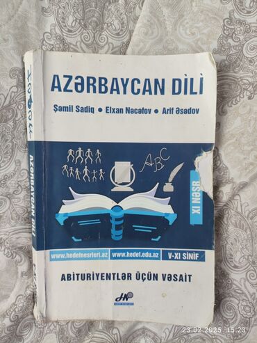 5 ci sinif azerbaycan dili ders proqrami: Qrammatika kitabı.6 manata alınıb 2 manata satılır. Yeni qalmayıb deyə