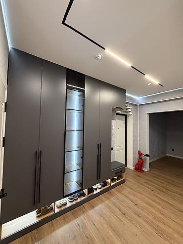 Продажа квартир: 2 комнаты, 61 м², Кок-Жар мкр 9 этаж, Дизайнерский ремонт — 12