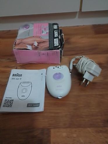 Električni depilatori: Braun Silk-épil 3 – epilator (model SE 3, Type 5320) - U paketu — 14