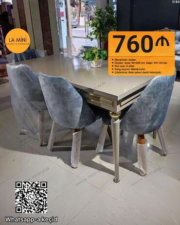 салфетки на стол: Для гостиной, Раскладной, Прямоугольный стол, 6 стульев at lalafo.az салфетки на стол: Для гостиной, Раскладной, Прямоугольный стол, 6 стульев