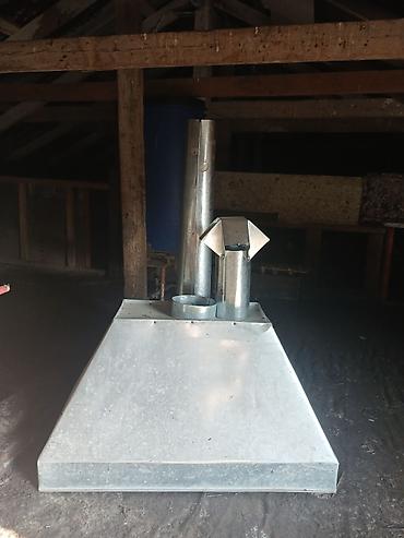 Sinkafon/aspirasiya üçün sinklənmiş metal mətbəx/kombi qapağı