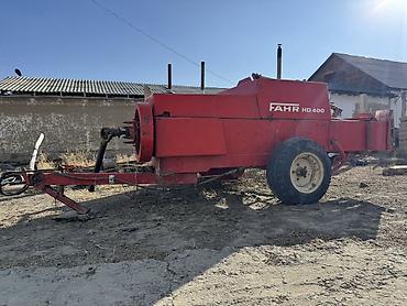 навесной борон: Пресс-подборщик тюковый FAHR HD 400 - Тип: прицепной, для заготовки — 1