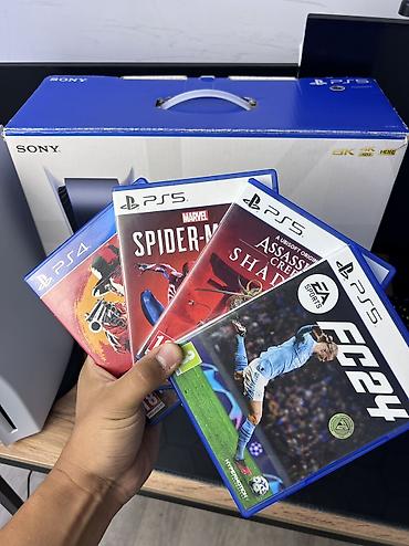 Sony PlayStation: В продаже PLAYSTATION 5 Fat Версия с Дисководом Состояние идеальное — 6