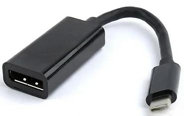 Adapteri i punjači za laptop: USB-C na DisplayPort adapter (Cablexpert), dužina kabla 15 cm. - — 1
