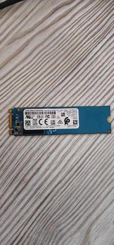 xarici ssd: Daxili SSD disk Toshiba, 256 GB, M.2, İşlənmiş