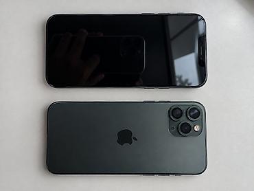IPhone 11 Pro, Б/у, 256 ГБ, Зеленый, Чехол, 72 %