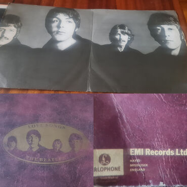 CD, DVD disklər və kassetlər: 1977.The Beatles qrupunun "Love Songs" adlı vinil albomu. Albomda