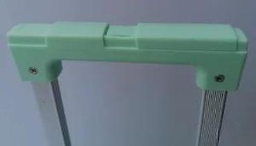 Putni koferi i torbe: Tvrdi kofer za putovanja – mint zelena boja - Materijal: tvrda ABS/PC — 19