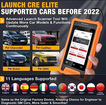 Alati za automobile: Novo-LAUNCH X431 Creader Elite OBD2 za GM, Chevrolet, Cadillac, Buick — 7