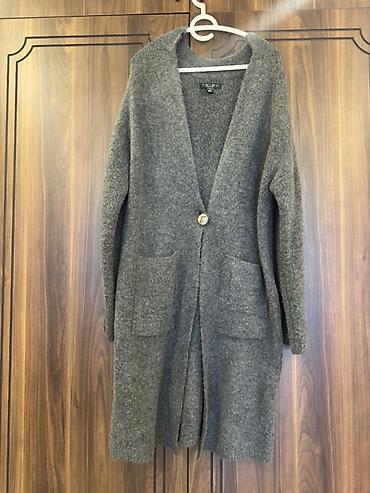 AMISU Knitwear uzun kardiqan - Rəng: tünd-boz (melanj effektli) - lalafo.az -da AMISU Knitwear uzun kardiqan - Rəng: tünd-boz (melanj effektli) -
