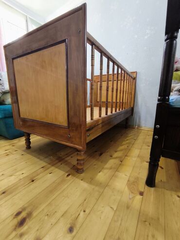 Təknəfərlik uşaq çarpayıları: Oğlan və qız üçün, İşlənmiş, Çarpayı, Bazasız, Matras ilə, Siyirməsiz — 9