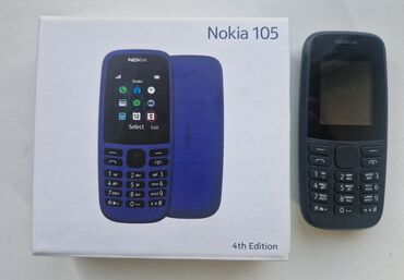 телефон 3110: Nokia 105 4G, Новый, цвет - Черный