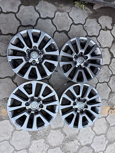 Литые Диски R 18 Toyota, Комплект, отверстий - 6, Б/у