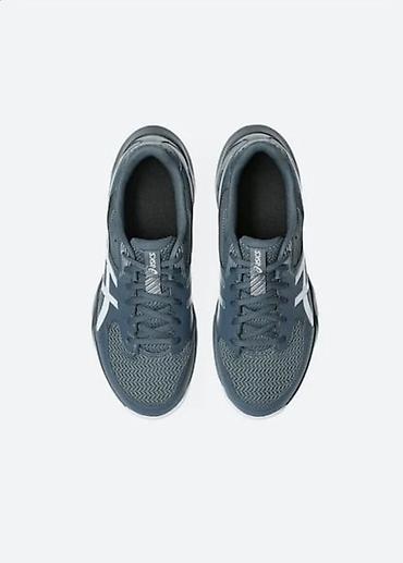 Жеке буюмдар: Эркектердин кроссовкасы, 44, Asics, Жаңы, түсү - Боз — 4