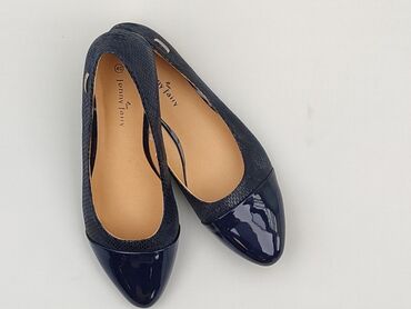 brazowe klapki ccc: Balerinki damskie, rozmiar 40