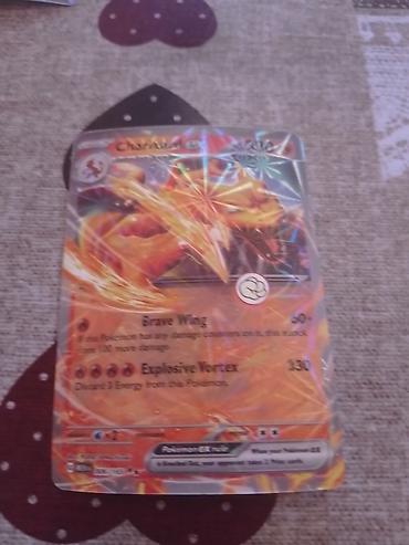 od tufengi: Məhsul: Pokemon TCG kartı – Charizard EX (holo, tamart dizayn) — 1