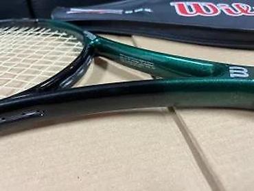 Rekviziti za vežbanje: Wilson teniski reket – High Beam Series, Graphite - Materijal rama — 11