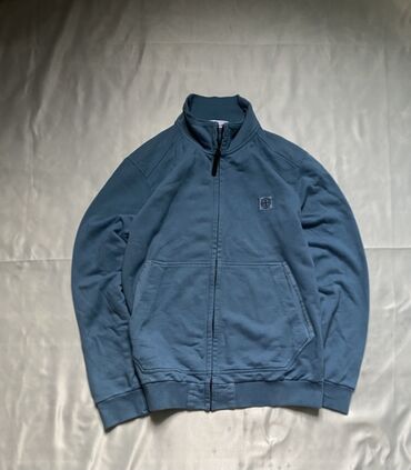 qaqa geyimi: Stone Island kişilər üçün fermuarlı sweatshirt - Brend: Stone Island