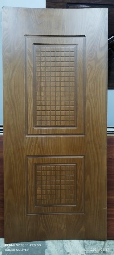 Giriş qapıları: Mənzil üçün Yeni Giriş qapısı 90x205 sm Zəmanətsiz, Ödənişli quraşdırma, Ödənişli çatdırılma — 38