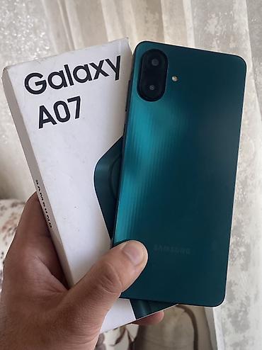 samsung a24 s: Samsung Galaxy A07, 128 GB, rəng - Qara, Zəmanət, Barmaq izi, Simsiz şarj — 1