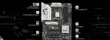 ddr 4 plata: Ana Platası MSI Ana Plata "B850 GAMING PLUS WIFI", Yeni — 5