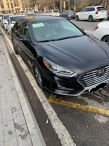 Hyundai: Hyundai Sonata sedan - Korpus rəngi: qara, xrom detallı iri ön — 2