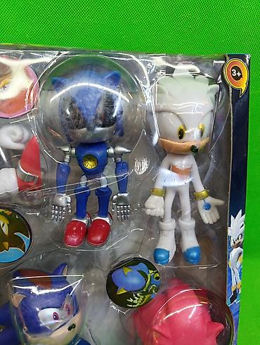 игрушки sonic: Соник игрушки в комплекте🌟 Комплектация товара: 8 персонажей, 5 — 9
