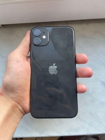 sadə telefonlar: IPhone 11, 128 GB, Qara, Face ID